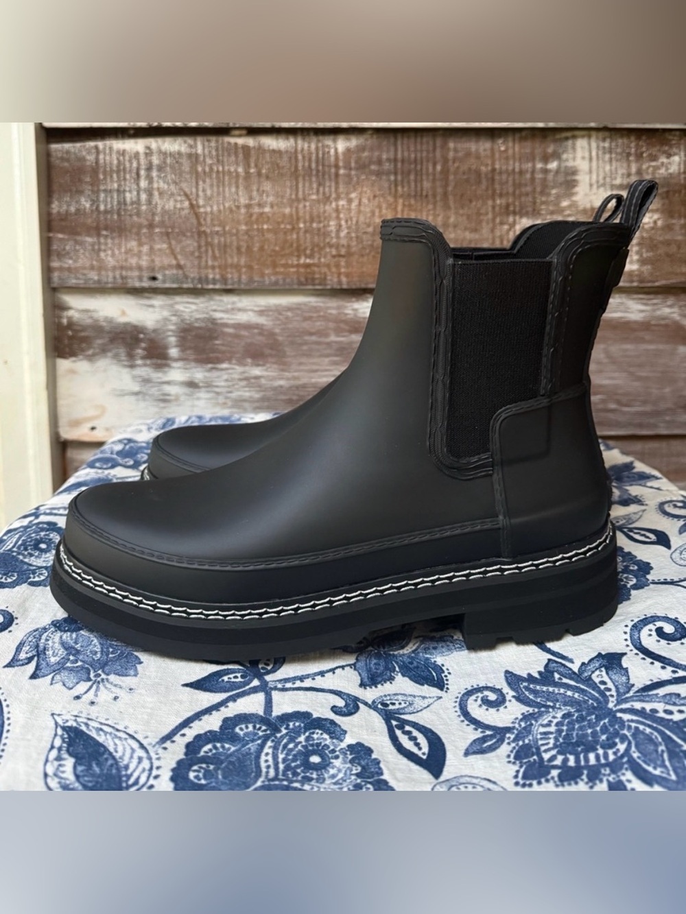 🖤NEW🖤 HUNTER Refined Stitch Detail Chelsea Boot